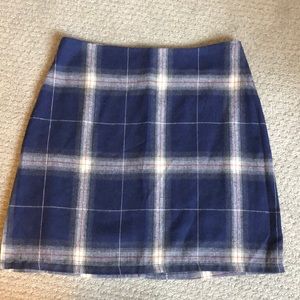 Plaid skirt